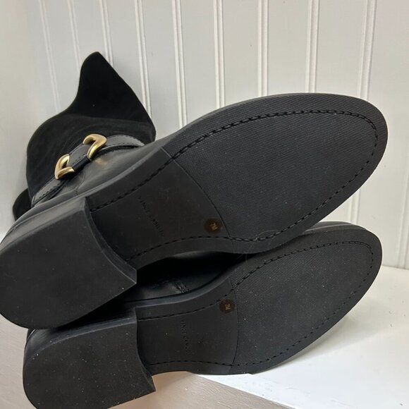 Vince Camuto Samtry Block Heel Stacked Heel Knee-High Boots Size 7 - Picture 4 of 7